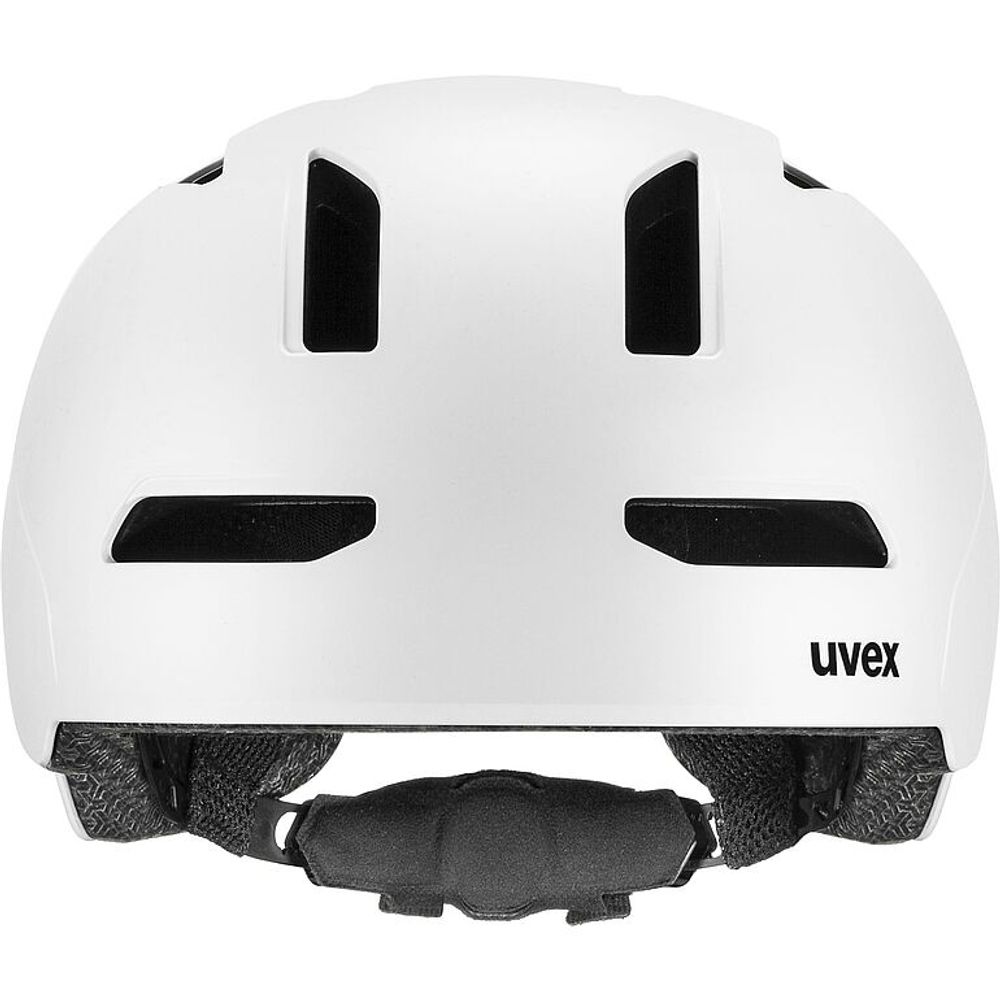 uvex urban planet Helm, white matt, Frontansicht