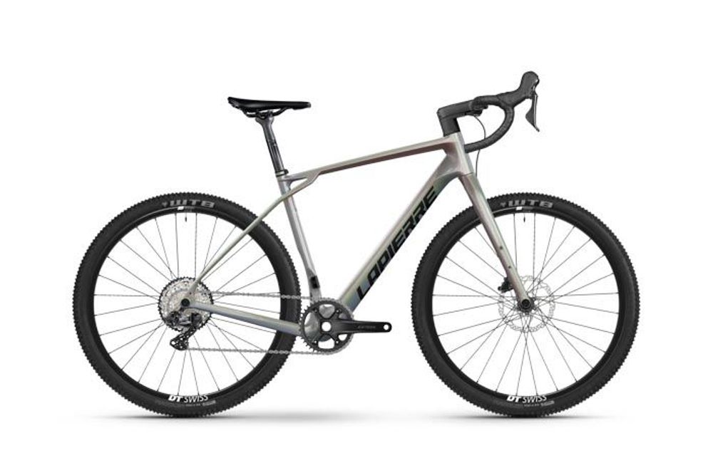 Lapierre Crosshill CF 7.0 2025, cold rain grey - glossy, Seitenansicht