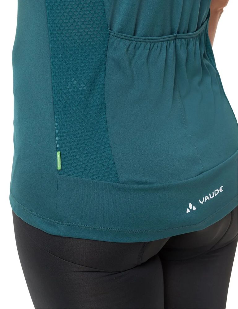 VAUDE Women´s Matera FZ Tricot 2023/ mallard green/ Detail hinten