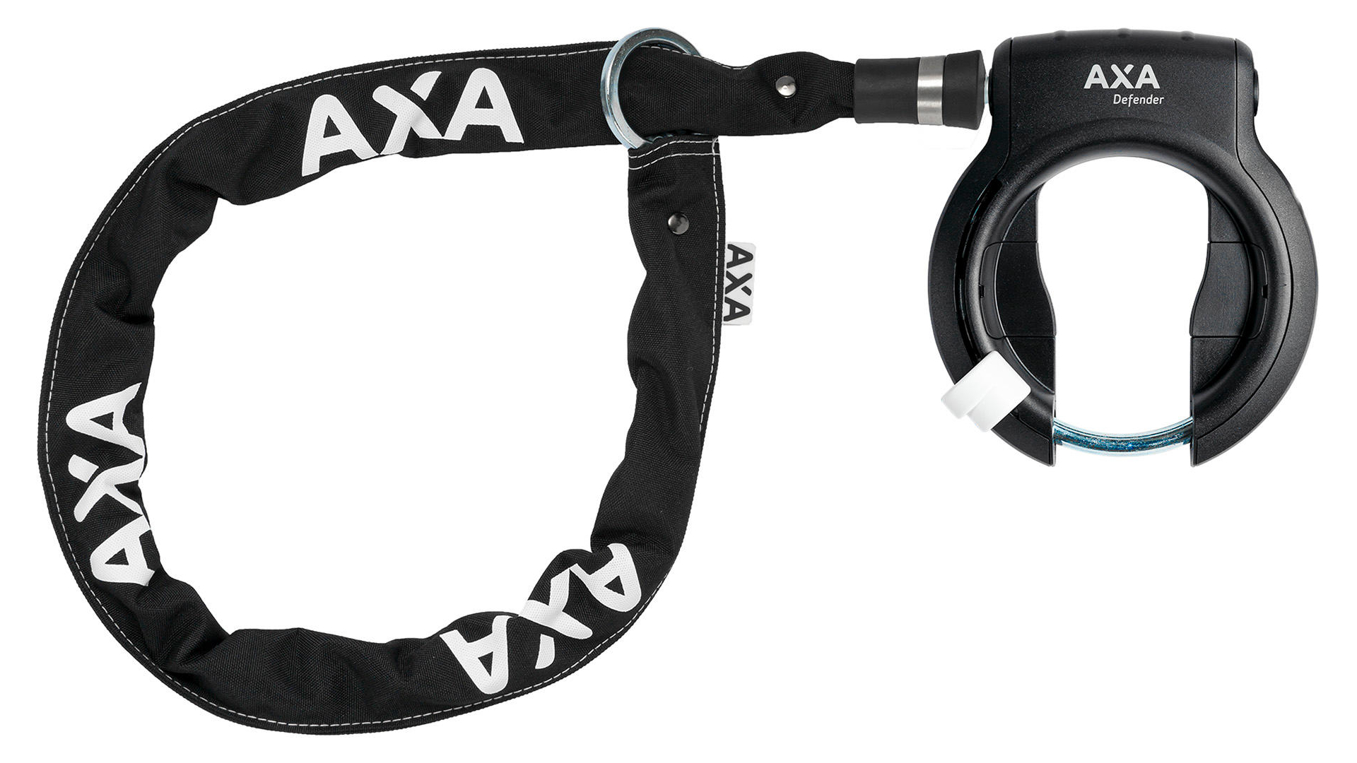 AXA Rahmenschloss-Set "Defender" + Einsteckkette