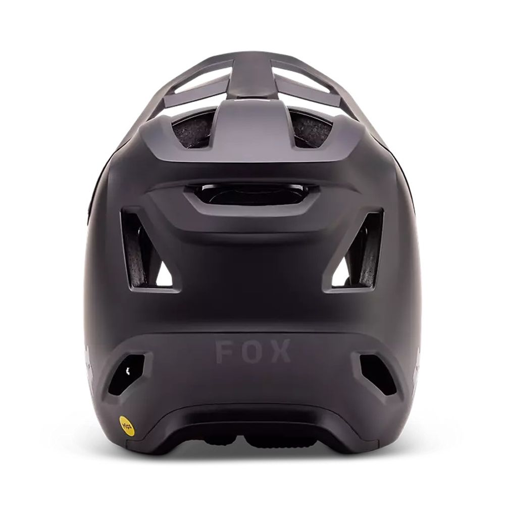 FOX Rampage MTB-Helm - Matt Schwarz - Rückansicht