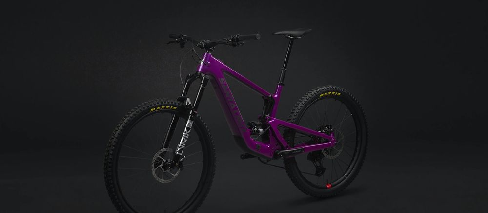 Santa Cruz Heckler SL 1 CC 2024, Gloss Magenta, Vorderansicht