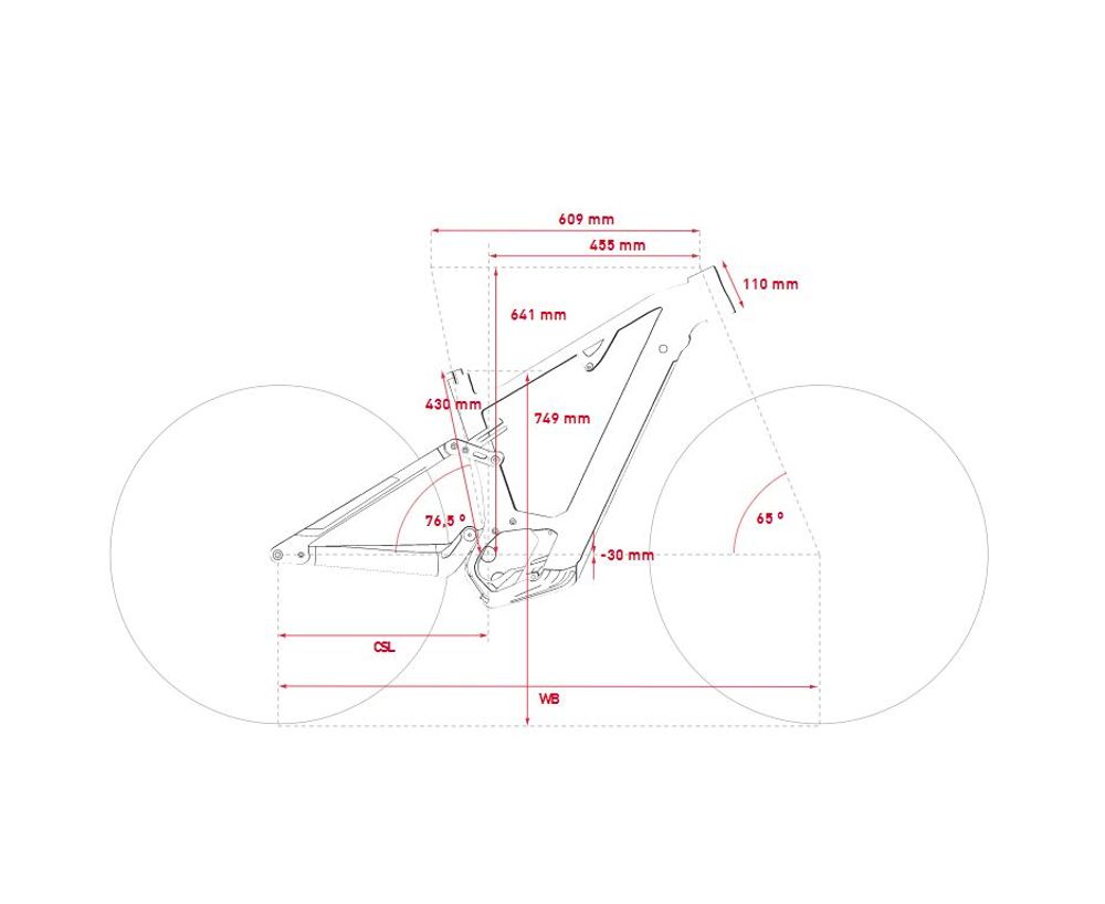 Ghost E-ASX 160 Essential 2023 - Größe M