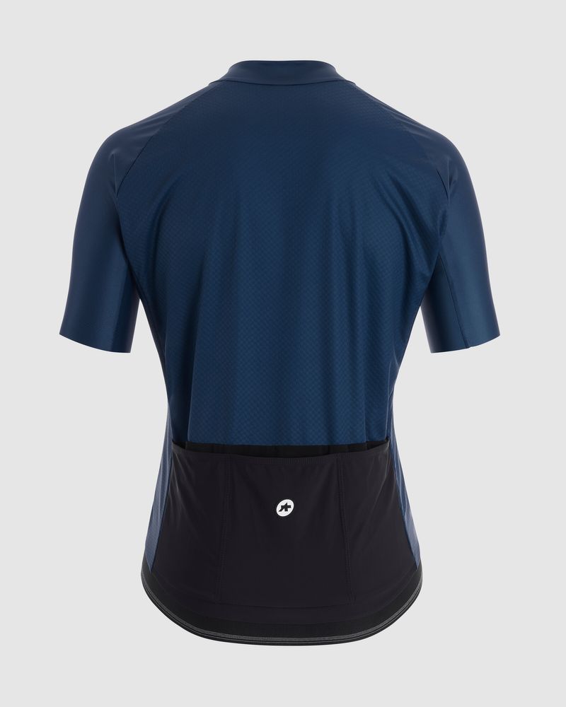 ASSOS Mille GT Jersey C2 Evo Herren Jersey, stone blue, Rückansicht