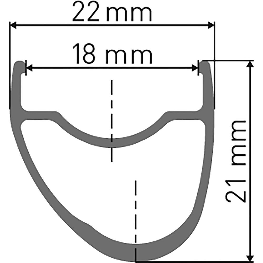 DT Swiss Felge RR 411 Asymmetric Disc