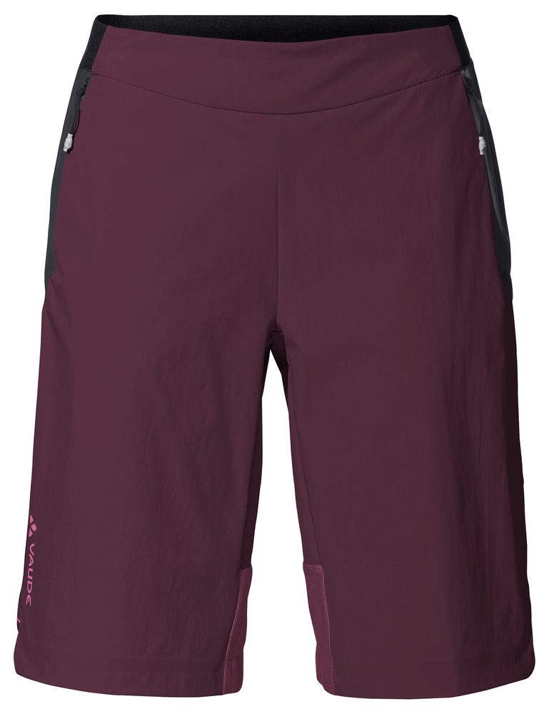 Vaude Women's Kuro Shorts in cassis, Vorderansicht