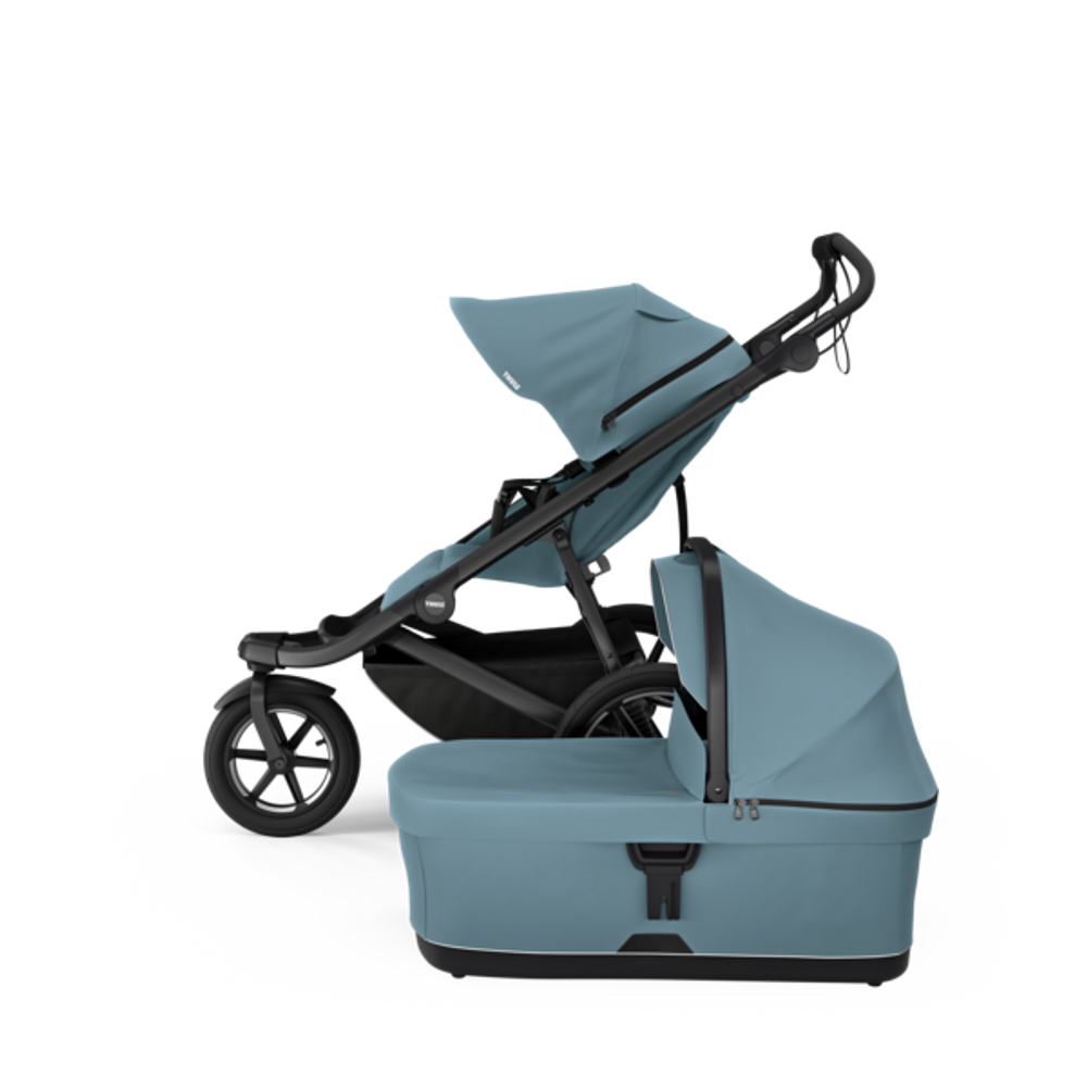 Thule Urban Glide 3 2-in-1 Bundle, Mid Blue, Seitenansicht