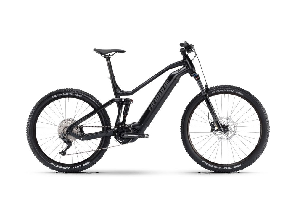 Haibike AllTrail 3 2023 - black/titan - matt - Seitenansicht