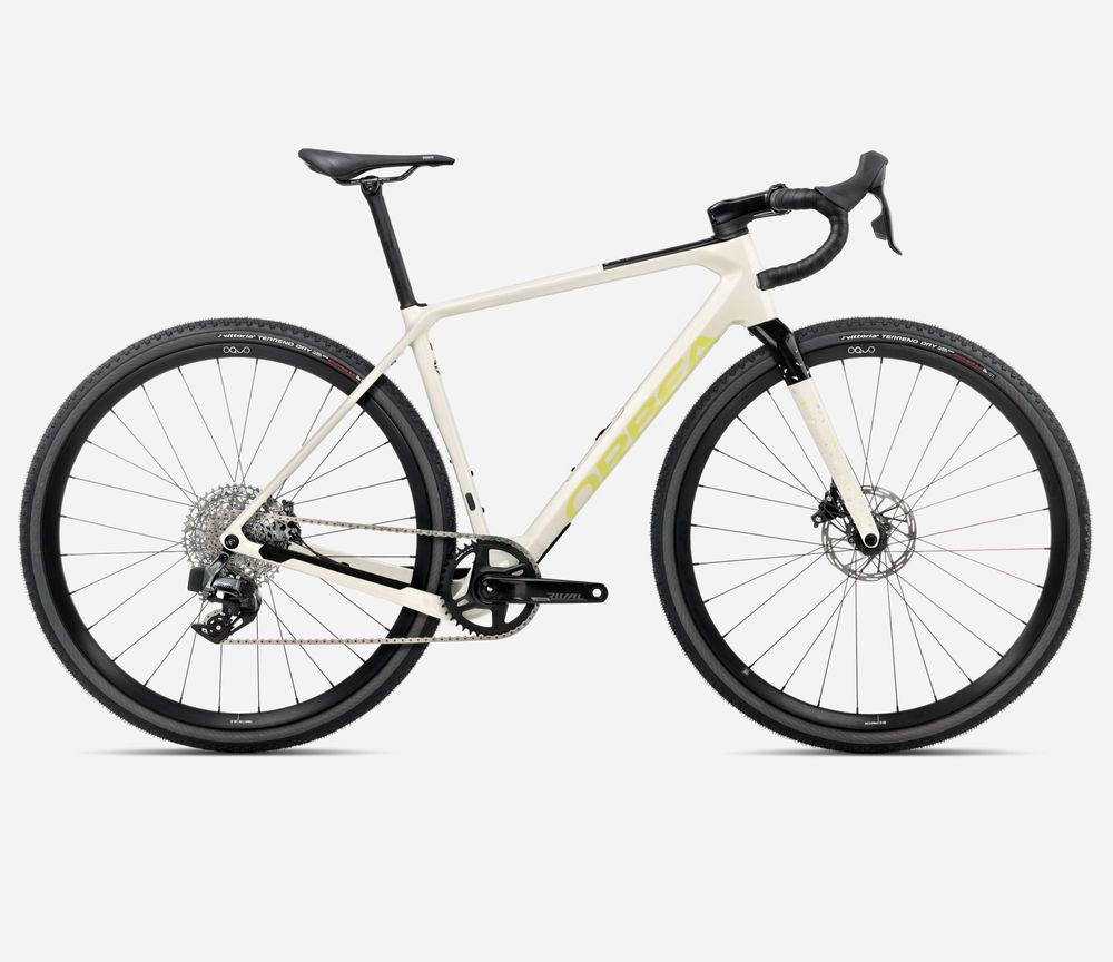 Orbea TERRA M31e TEAM 1X 2025 - Ivory White - Spicy Lime (Gloss)