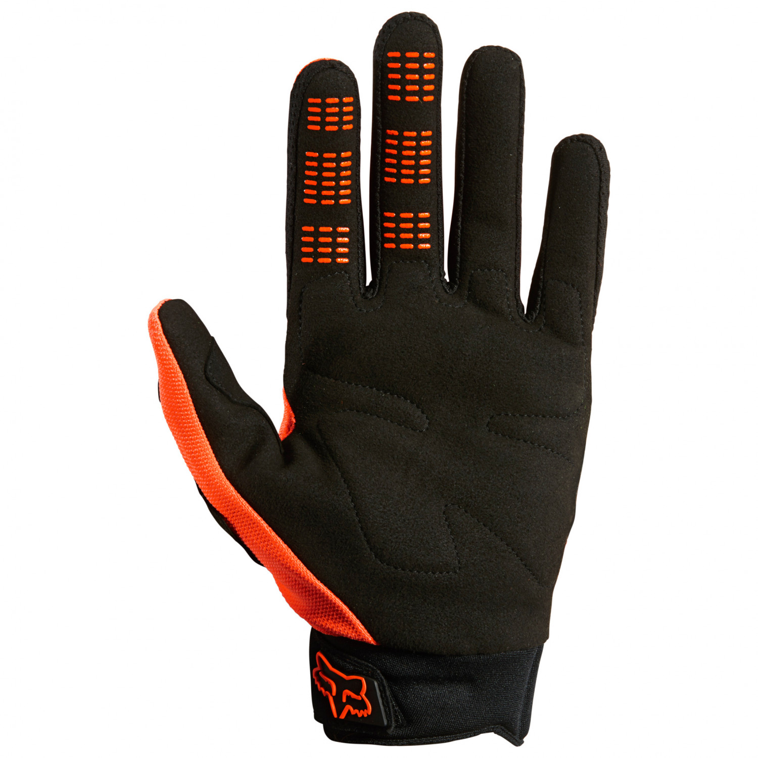 FOX, Dirtpaw Vollfinger-Handschuhe 2022 - flo orange, Ansicht unten