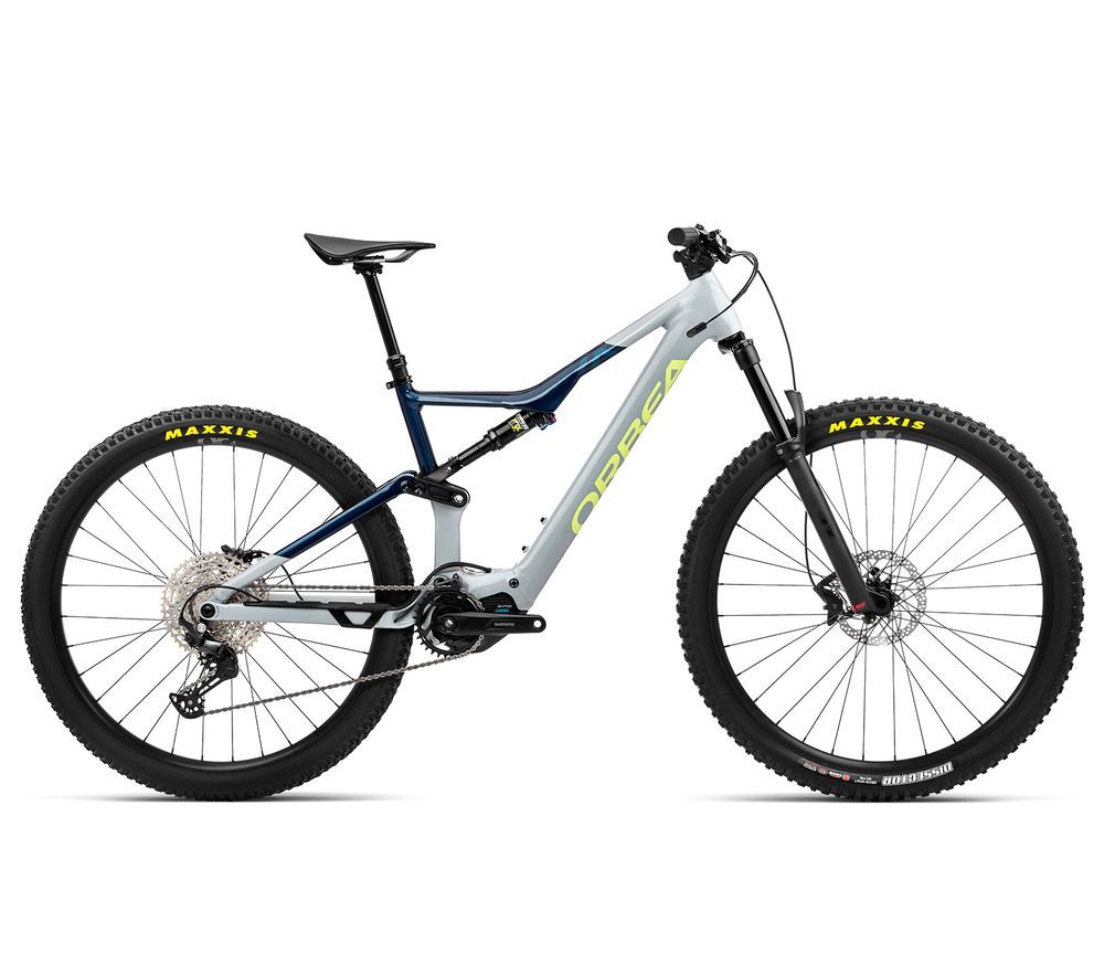 Orbea Rise H30 2023 - 2. Wahl, iceberg grey / Moondust blue - Gloss, Seitenansicht