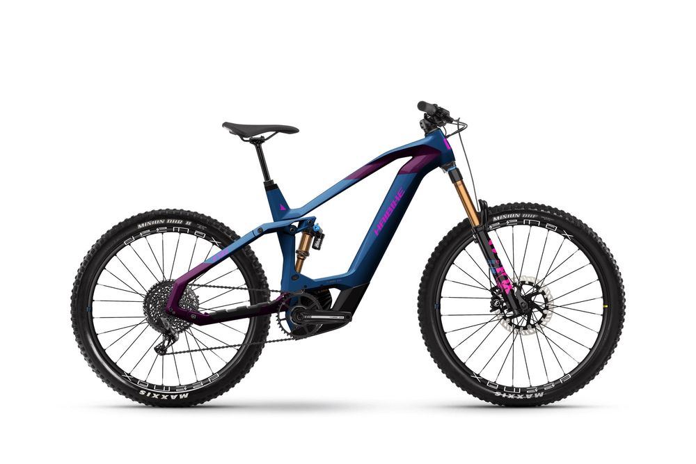 Haibike Hybe 11 2024 - blue/magenta/pink - gloss - Seitenansicht