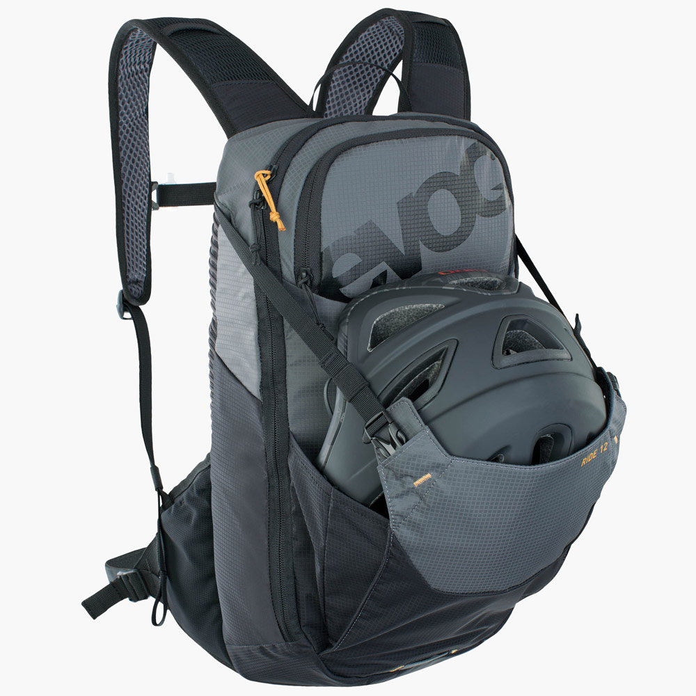 Evoc Ride 12L - multifunktionaler Rucksack in carbon grau schwarz