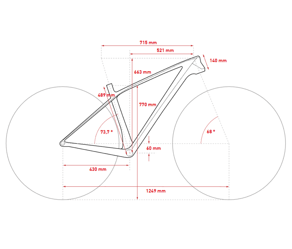 Ghost Lector SF 2022 - Geometrietabelle Größe XL