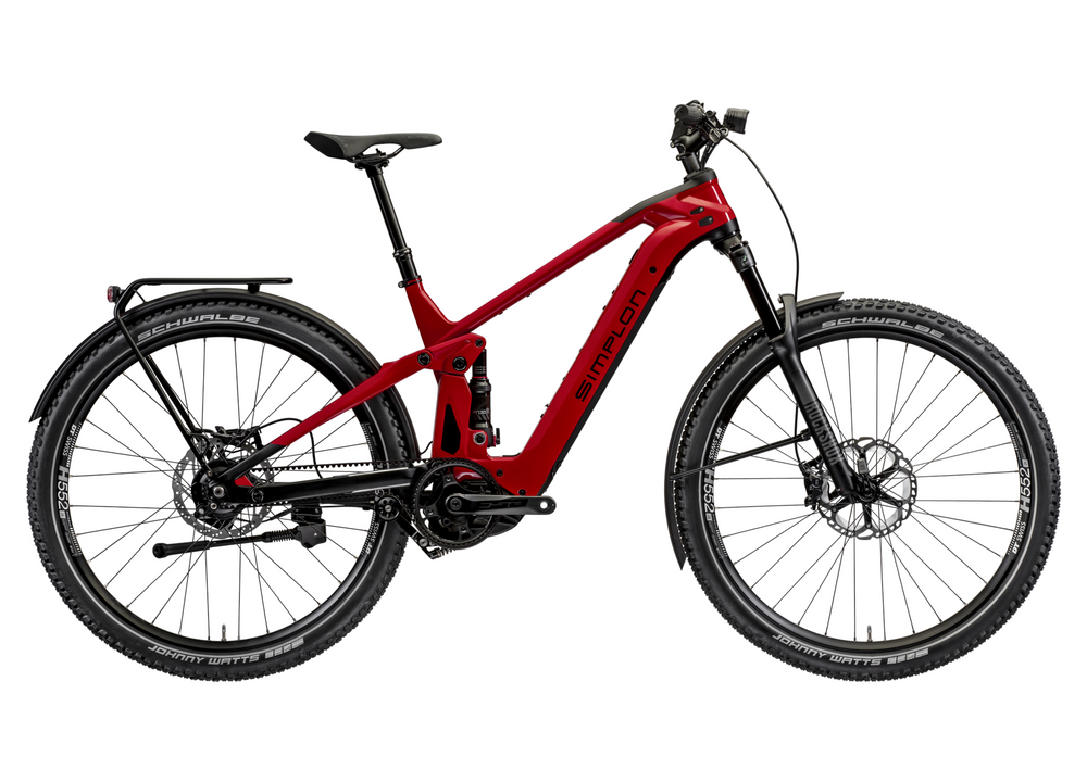 Simplon Stomp PMax, XT-12 SUV KIT 2022 - Shady Grey Matt / Black Matt - Seitenansicht