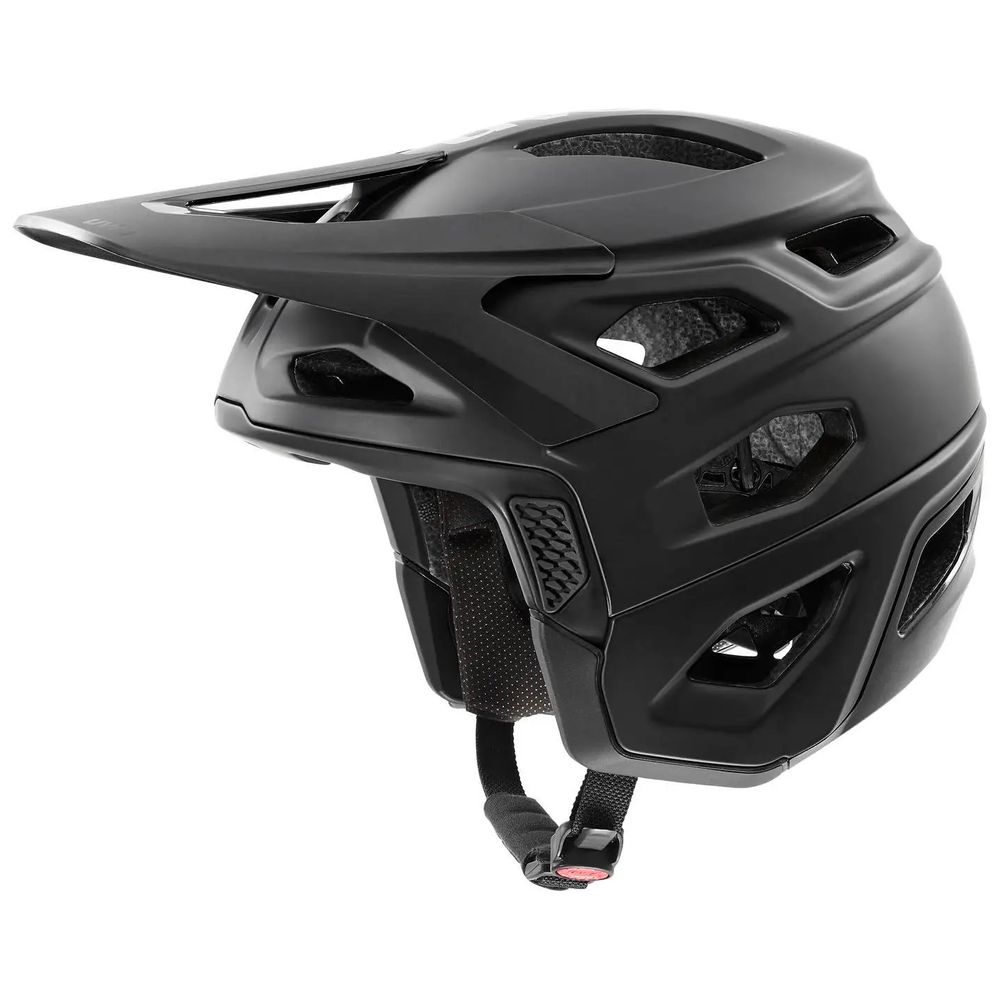 uvex revolt Helm, all-black matt, Seitenansicht