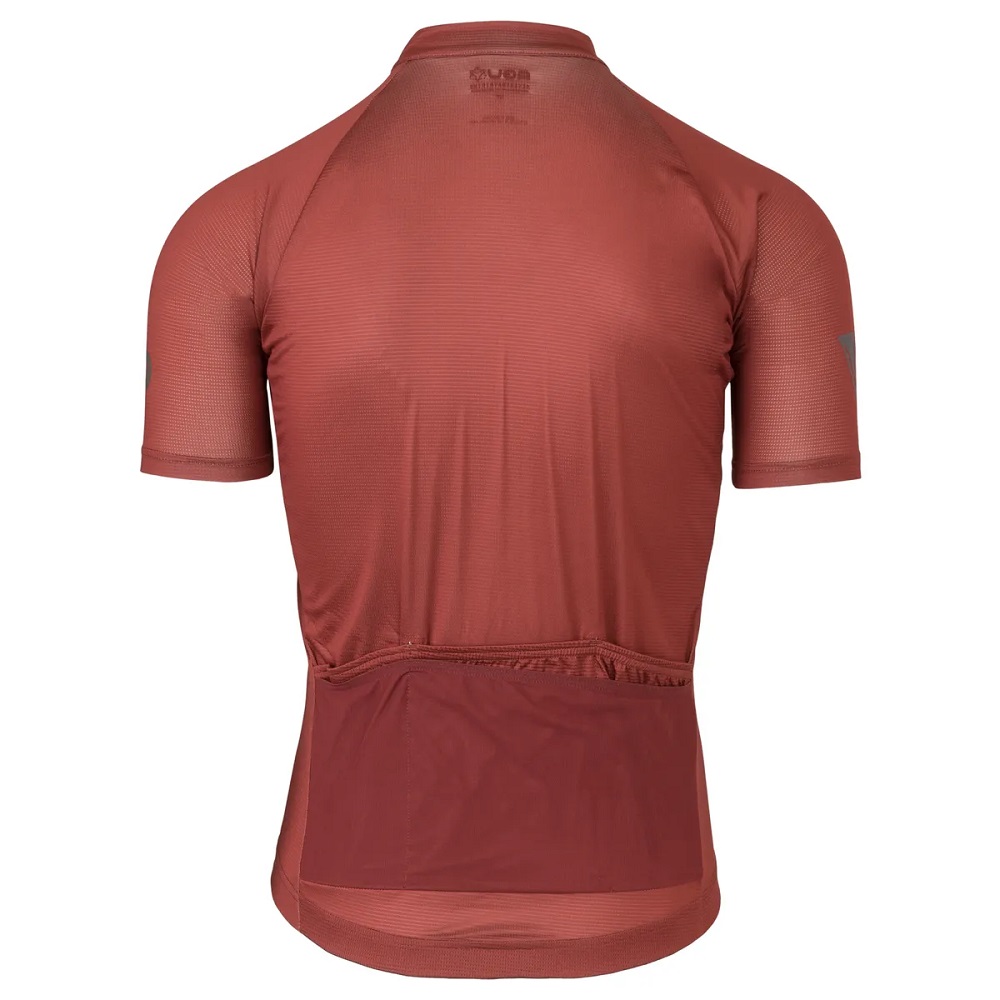 AGU Gravel Shirt Venture Herren, Cinnabar, Rückansicht