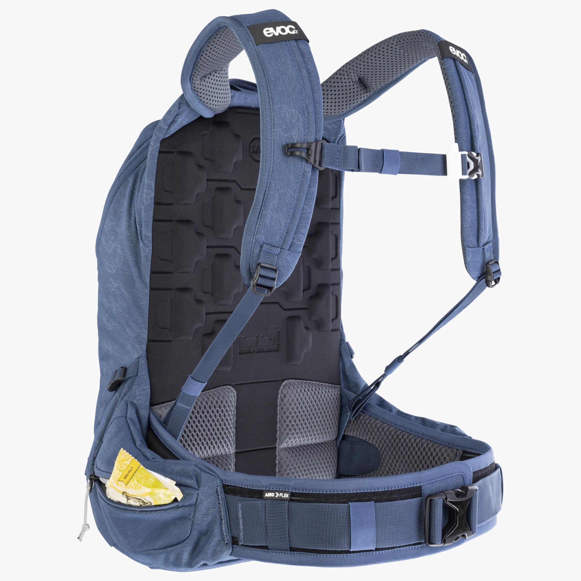 evoc Trail Pro 16L Protektorrucksack - Denim