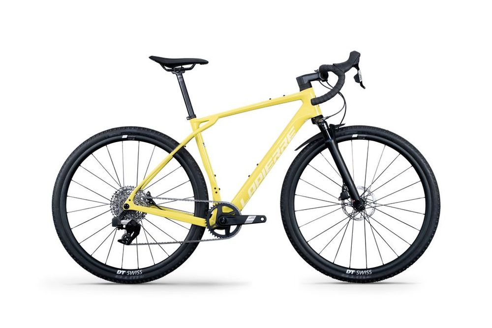 Lapierre Crosshill CF 6.0 S 2025, grass yellow - glossy, Seitenansicht