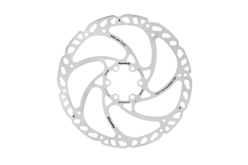 SwissStop Bremsscheibe Catalyst One 6-Loch - 180mm