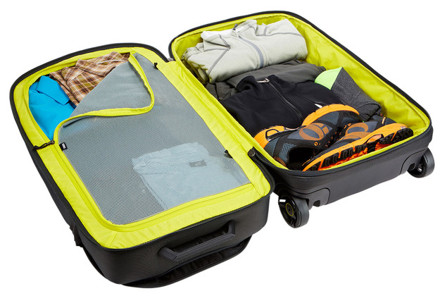 Subterra Luggage 70cm Rolltasche aufgeklappt