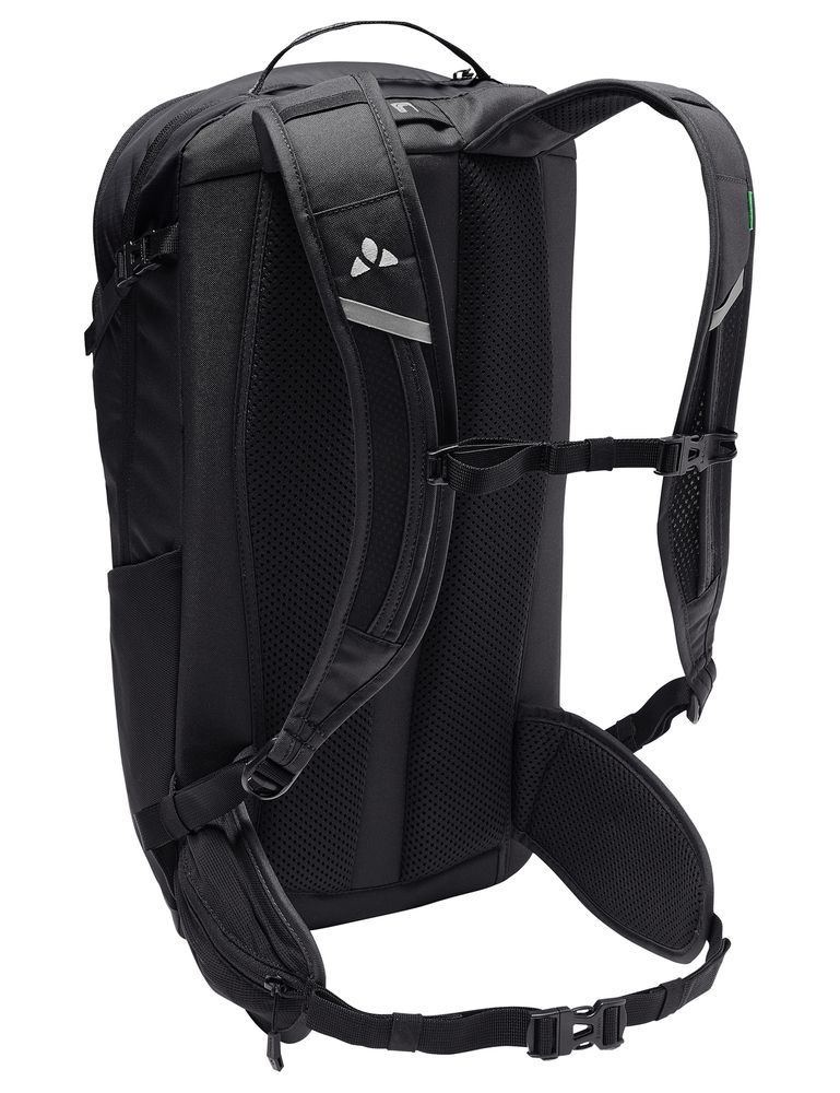 Vaude Ledro 18 Fahrradrucksack in black Rückansicht