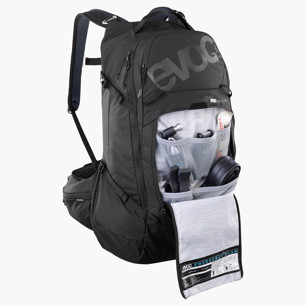 Evoc Trail Pro Blackline 26 Protektorrucksack - Black