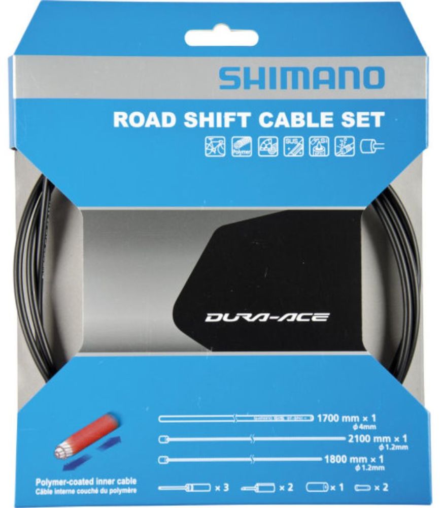 Shimano Schaltzug-Set Road polymerbeschichtet 