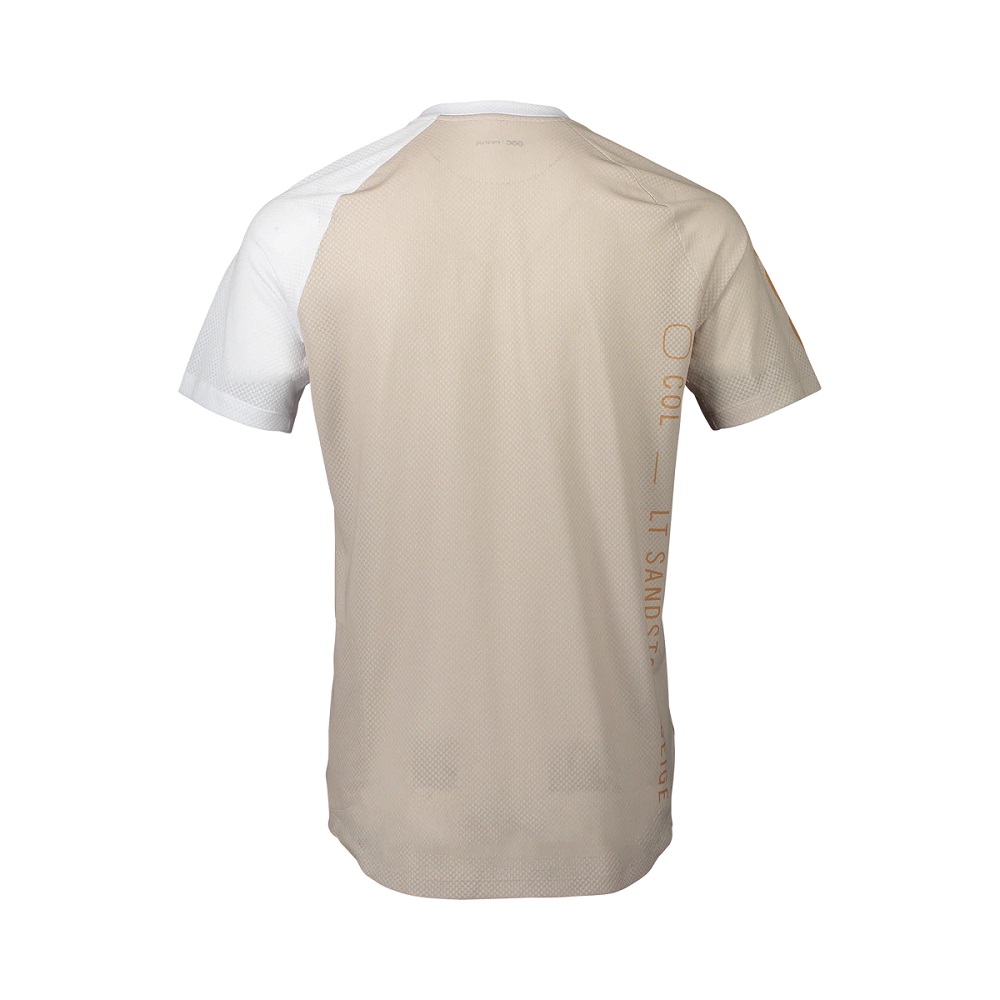 POC, MTB Pure Tee - Light Sandstone Beige, Hinterseite