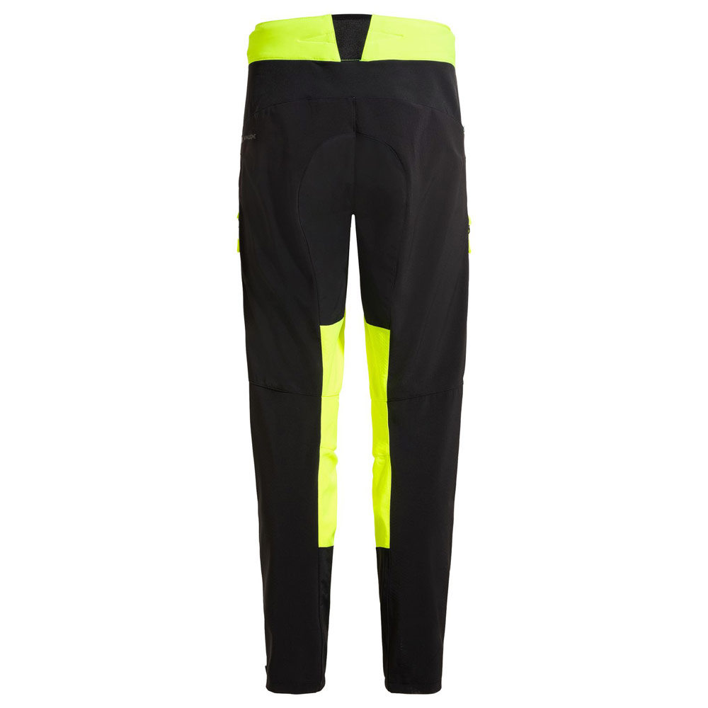 VAUDE Men's Qimsa Softshell Pants II - Neon Yellow