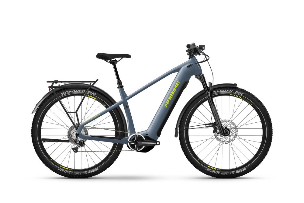 Haibike Trekking 7.5 - High 2024 - blue slate/yellow glänzend