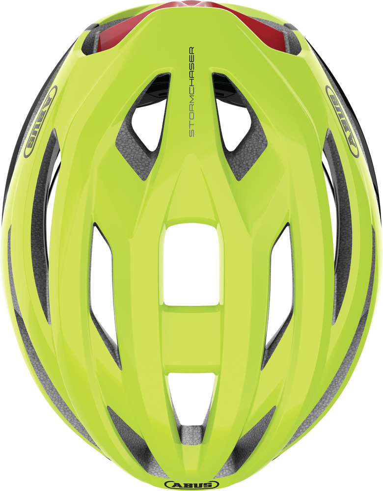 Abus StormChaser, neon yellow, Draufsicht