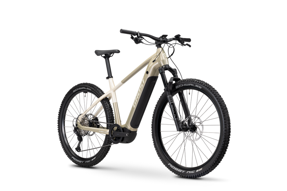 Ghost E-Teru Pro High 2025, dusty trail/dustry green - glossy, Vorderansicht