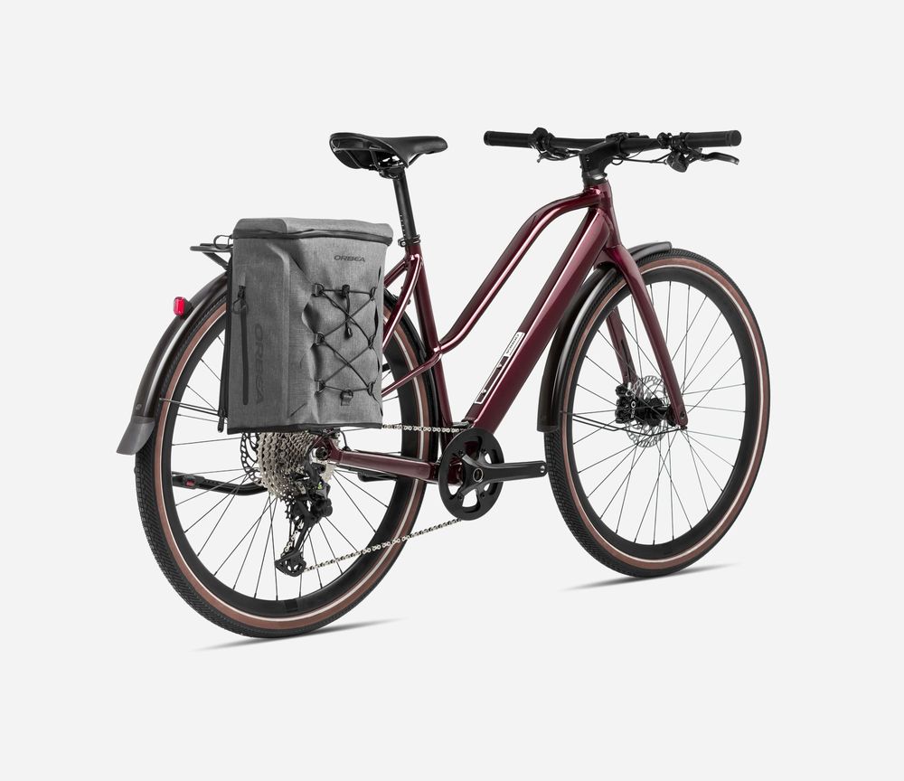 Orbea Vibe MID H30 EQ 2024 - Metallic Burgundy Red (Gloss)