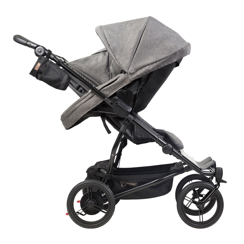 Mountain Buggy Duet V3 Herringbone Zwillings-Kinderwagen Face-to-Face