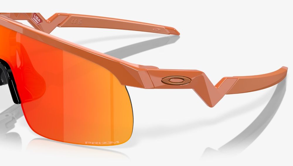 Oakley Resistor - Youth Fit - Ginger - Prizm Ruby