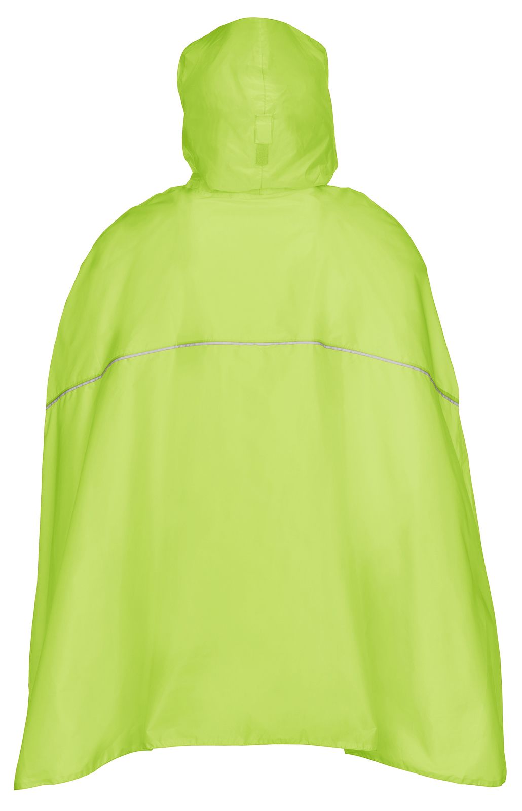 VAUDE Valdipino Poncho Radregenponcho, lemon, hinten