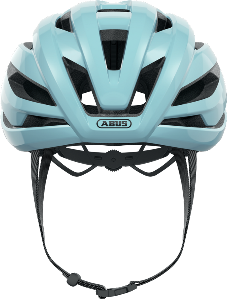 Abus StormChaser, pastel blue, Frontansicht