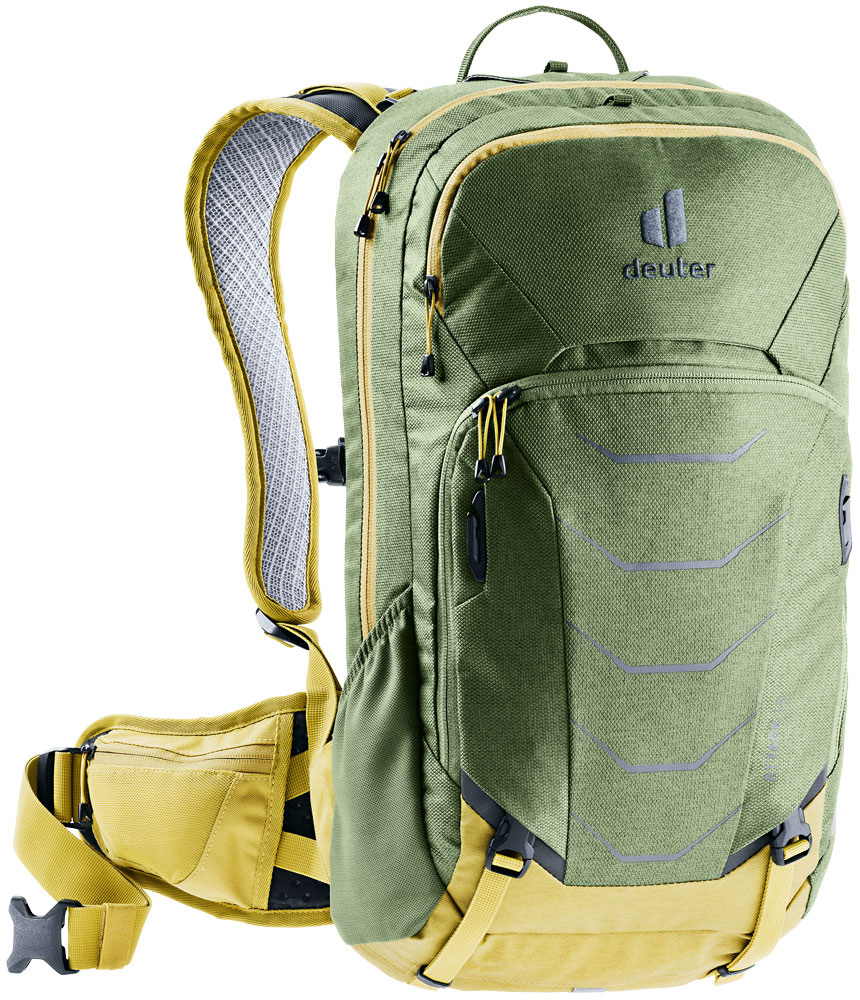 deuter Attack 16 Protektor-Rucksack khaki turmeric grün gelb