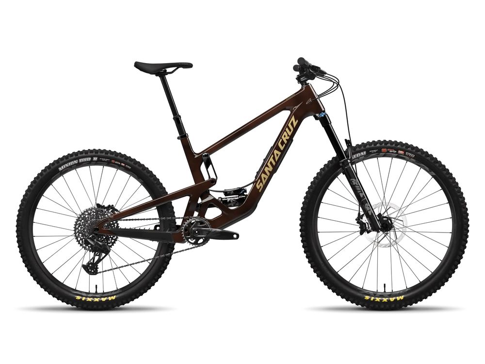 Santa Cruz Bronson 5 C MX S-Kit 2025, Root Beer, Seitenansicht