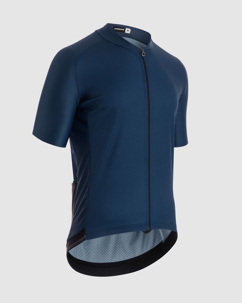 ASSOS Mille GT Jersey C2 Evo Herren Jersey, stone blue, Seitenansicht rechts