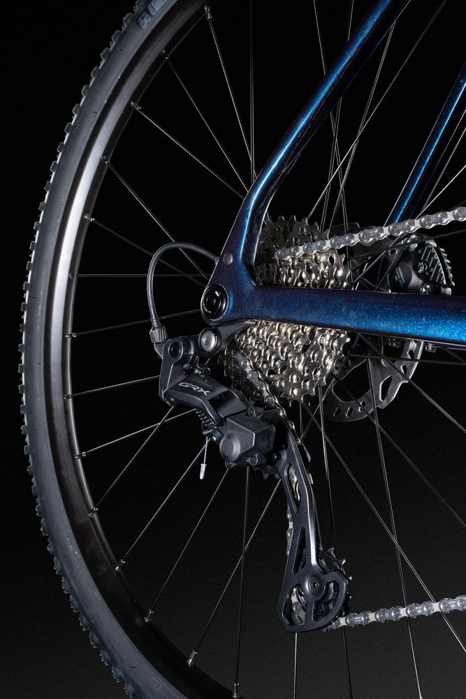 Lapierre Crosshill CF 5.0 2025, crepuscule blue - glossy, Detail