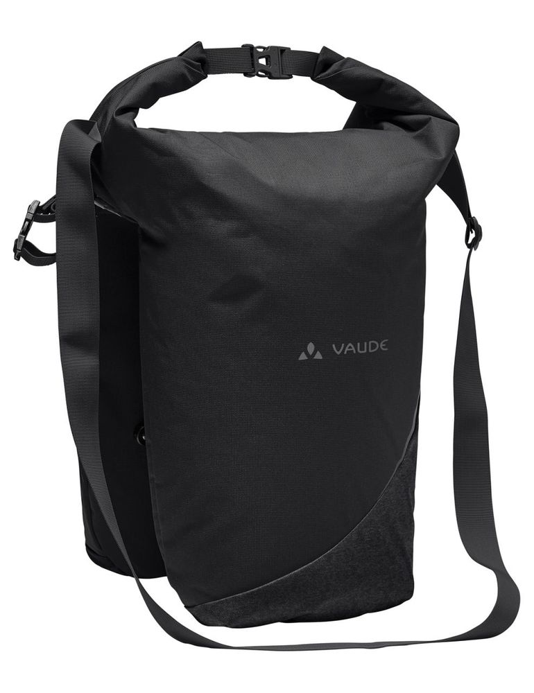 VAUDE Road Master Urban (Double), Doppel-Fahrradtasche - black