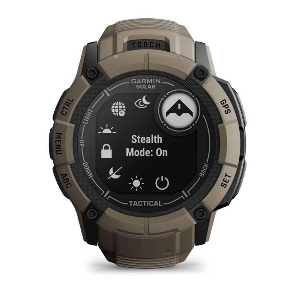 Garmin Instinct® 2X Solar – Tactical Edition | Robuste Multisport-Smartwatch - Olivgrün