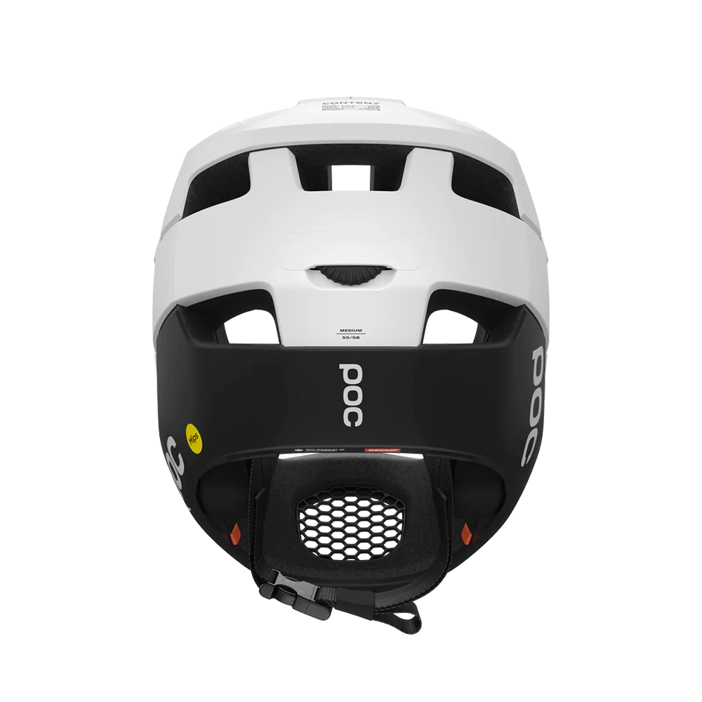 POC Otocon Race MIPS/ Rückansicht/ Hydrogen White/Uranium Black Matt