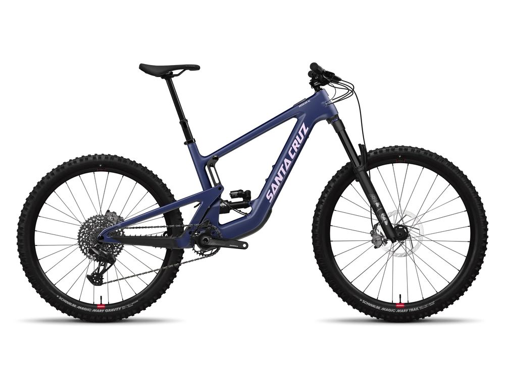 Santa Cruz Heckler SL 1 C MX Stout 2025, matte Dark Blue, Seitenansicht