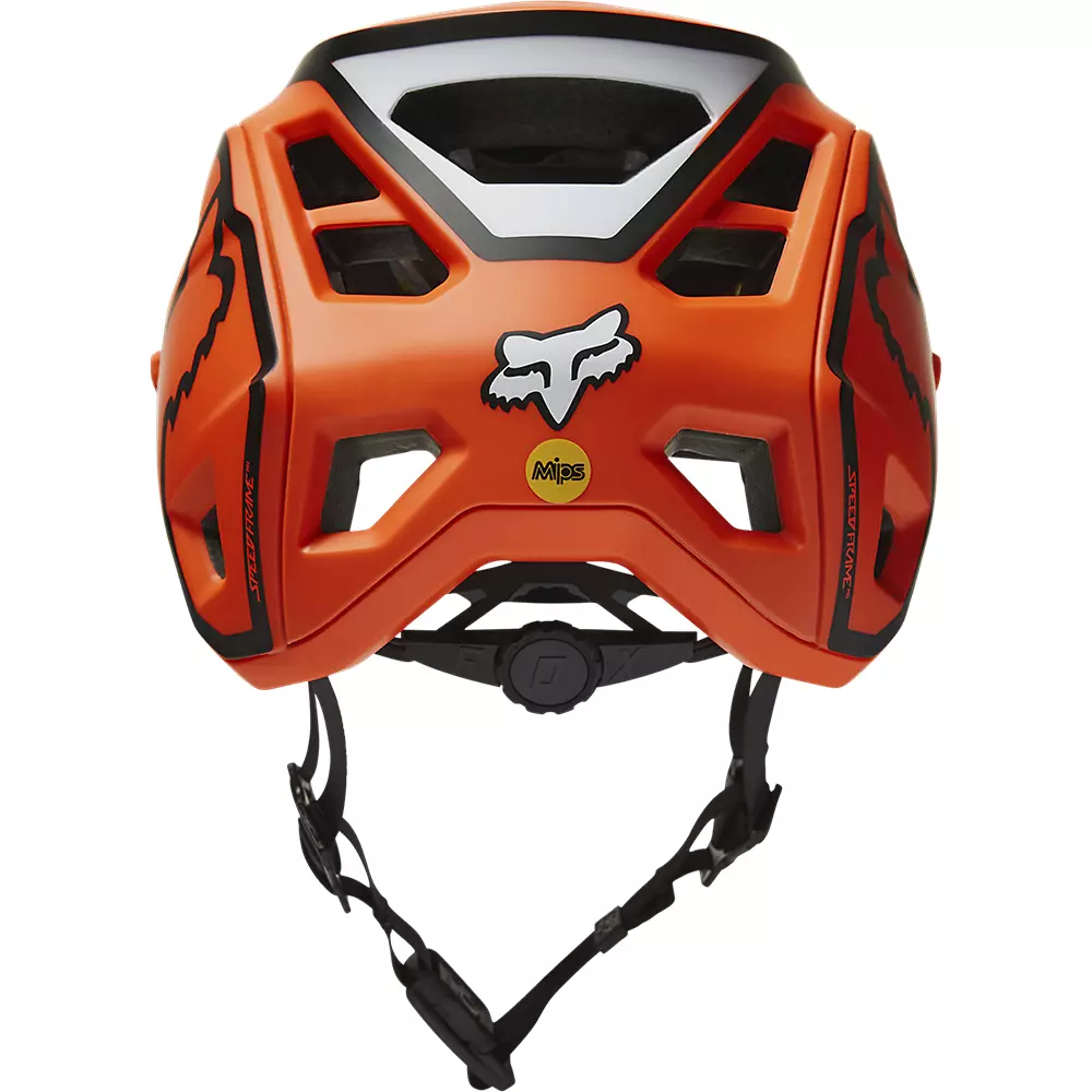 Fox Speedframe Pro Dvide - flo orange, Hinterseite