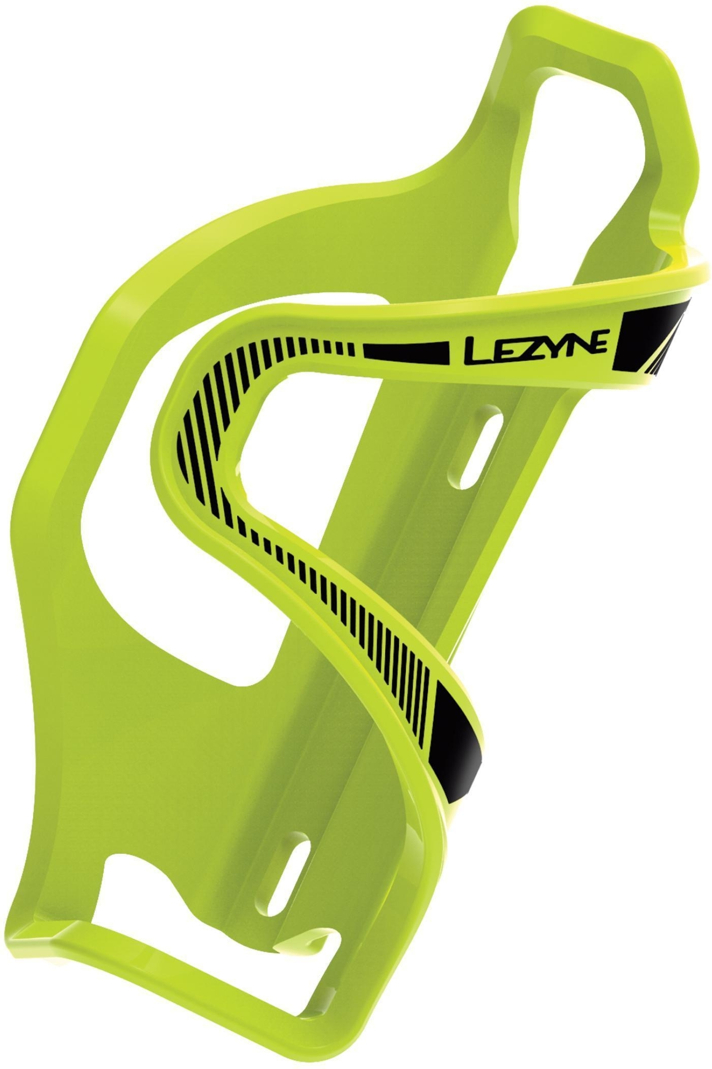 Lezyne Wasserflaschenhalter Flow Cage E SL-L, Matrix/ links/ grün-schwarz