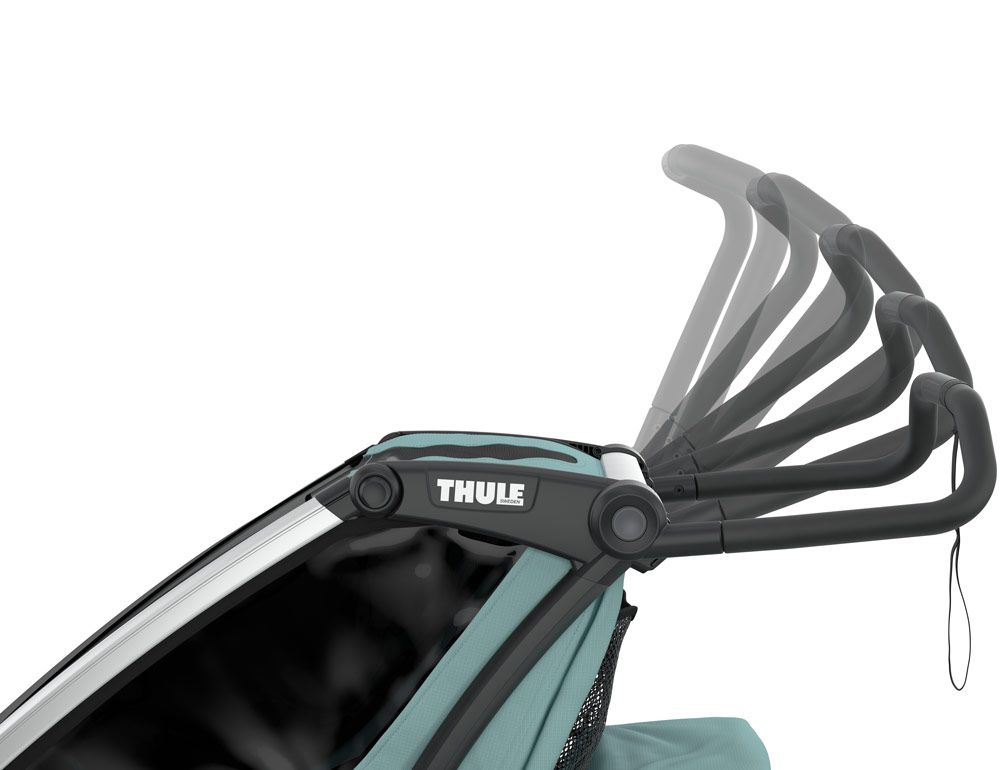 Thule Chariot Cross 1 Kinderanhänger Alaska + Gratis Ski Kit, Detail