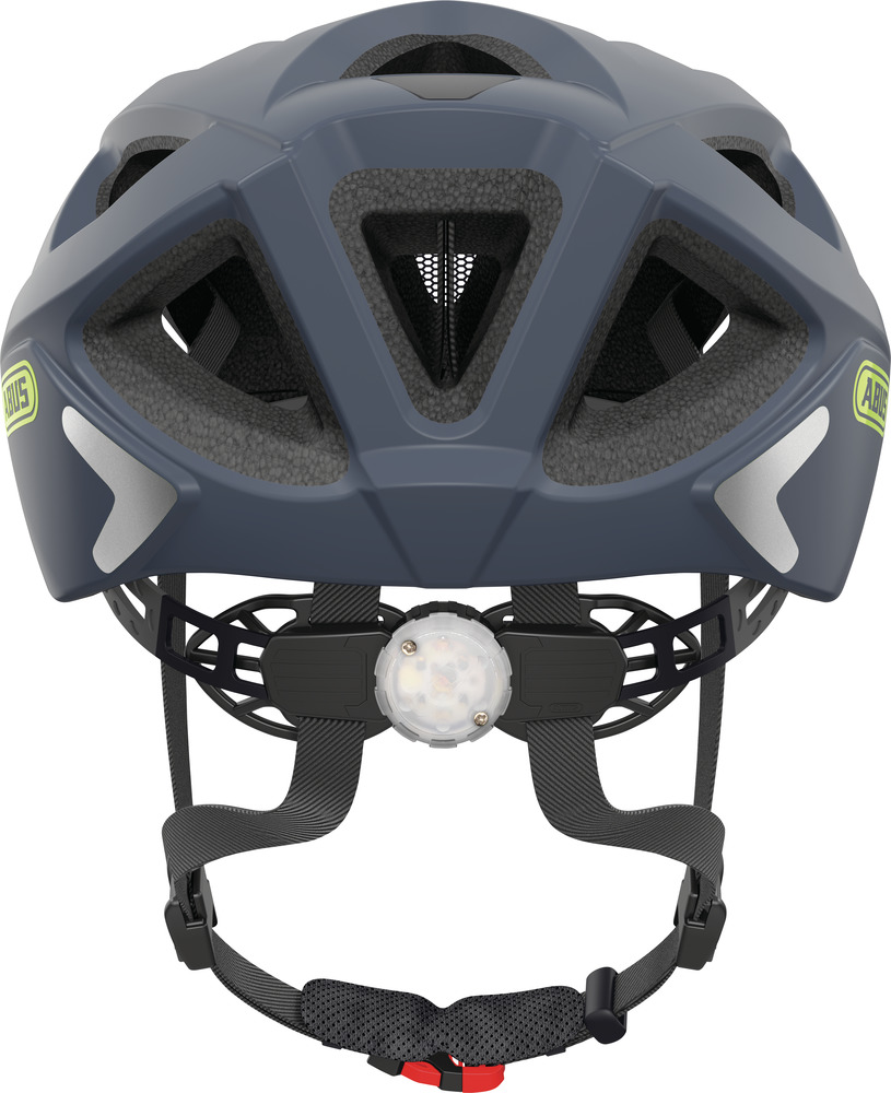 Abus ADURO 2.0 Fahrradhelm/ slate blue/ Rückansicht